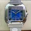 Replica Cartier De Santos WSSA0013 BV Factory Blue Dial