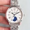 Replica Jaeger-LeCoultre Rendez-Vous 3448420 Stainless Steel Bracelet White Dial