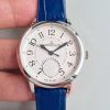 Replica Jaeger-LeCoultre Rendez-Vous 3448420 Blue Leather Strap White Dial