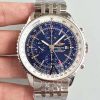 Replica Breitling Navitimer Montbrillant Datora A21330 JF Factory Blue Dial