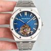 Replica Audemars Piguet Royal Oak 26522 Tourbillon Extra Thin R8 Factory Blue Dial