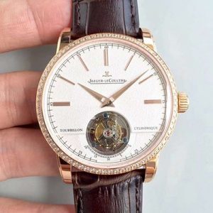 Replica Jaeger-LeCoultre Master Ultra Thin Q1322410 Tourbillon Beige Dial