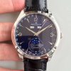 Replica Jaeger-LeCoultre Master Calendar 1558420 KM Factory Blue Dial