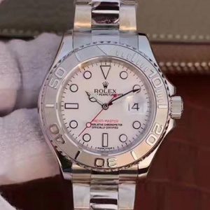 Replica Rolex Yacht Master 116622 40mm EW Factory White Dial