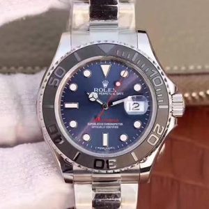 Replica Rolex Yacht Master 116622 40mm EW Factory Blue Dial