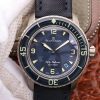 Replica Blancpain Fifty Fathoms 5015-12B40-O52 ZF Factory Blue Dial