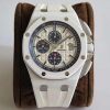 Replica Audemars Piguet Royal Oak Offshore 26402CB.OO.A010CA.01 JF Factory V2 White Dial