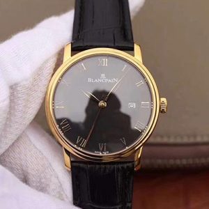 Replica Blancpain Villeret Ultraplate 6651-1127-55B ZF Factory Black Dial