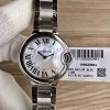 Replica Ballon Bleu De Cartier W6920084 33MM V6 Factory Silver Dial