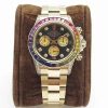 Replica Rolex Daytona Cosmograph Rainbow 116589RBOW BL Factory 4130 Movement