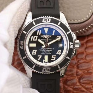 Replica Breitling Superocean 42 Abyss White A1736402/BA29 ZF Factory Black Dial