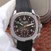 Replica Patek Philippe Aquanaut Chronograph 5968A-001 Black Dial