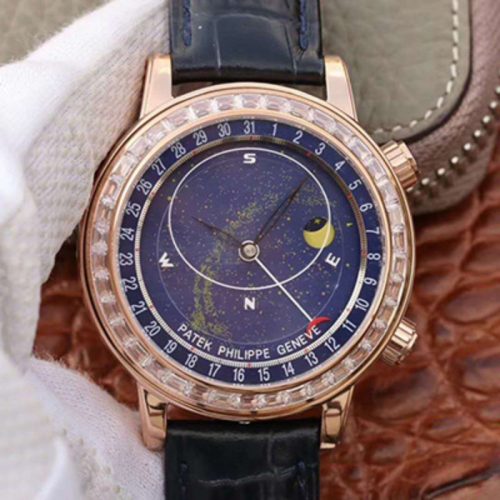 Replica Patek Philippe Grand Complications 6103P-001 TW Factory Blue Dial