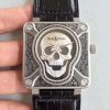 Replica Bell & Ross BR 01 Burning Skull Black Dial