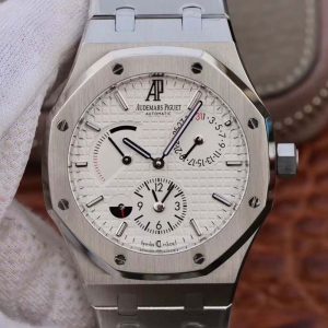 Replica Audemars Piguet Royal Oak GMT 41MM 26120 TWA Factory White Dial