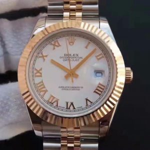 Replica Rolex Datejust 126333-006 41mm White Rhodium Dial