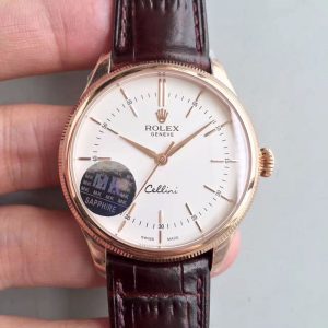 Replica Rolex Cellini 50505 MKS Factory V4 White Dial