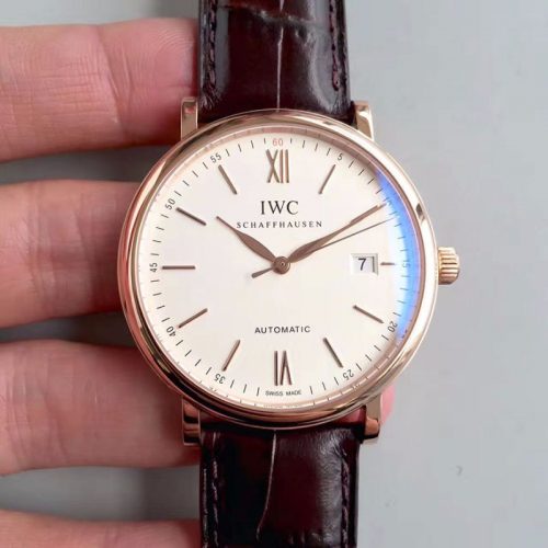 Replica IWC Portofino Automatic IW356504 MKS Factory White Dial