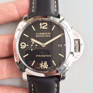 Replica Panerai Luminor Marina 1950 3 Days PAM498 FU VS Factory V2 Black Dial