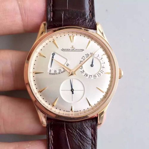 Replica Jaeger-LeCoultre Master Ultra Thin Reserve De Marche 1372520 ZF Factory Silver Dial