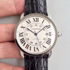 Replica Ronde Solo De Cartier W6701010 42MM ZF Factory White Dial