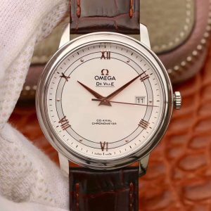 Replica Omega De Ville Prestige 424.13.40.20.02.002 MKS Factory White Dial