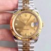 Replica Rolex Datejust II M126333-0012 41MM EW Factory Champagne Dial