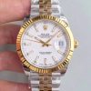 Replica Rolex Datejust M126333-0016 EW Factory White Dial