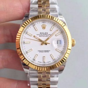 Replica Rolex Datejust M126333-0016 EW Factory White Dial