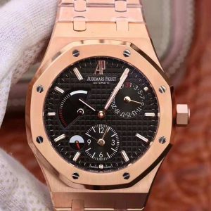 Replica Audemars Piguet Royal Oak GMT 41MM 26120 TWA Factory Black Dial