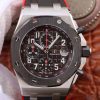 Replica Audemars Piguet Royal Oak Offshore Chronograph Edition Dark Knight 26470 JF Factory V2 Black Dial