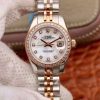 Replica Rolex Lady Datejust Two Tone Bracelet 28MM Enamel Dial