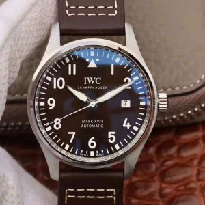 Replica IWC Pilot Mark XVIII Antoine De Saint Exepury IW327003 MKS Factory Brown Dial