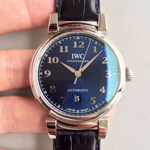 Replica IWC Da Vinci Automatic IW356605 MKS Factory Blue Dial