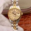 Replica Rolex Lady Datejust 28mm 18K Gold Dial