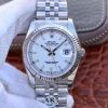 Replica Rolex Datejust 116234 36mm AR Factory White Enamel Dial