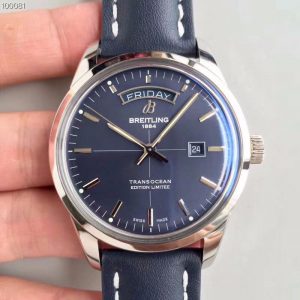 Replica Breitling Transocean Day Date A453109T/C921/731P/A20BA.1 Blue Dial