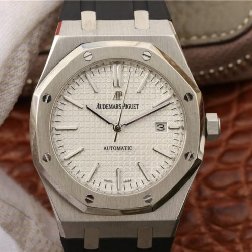 Replica Audemars Piguet Royal Oak 15400 JF Factory White Dial