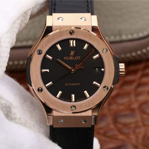 Replica Hublot Classic Fusion King 511.OX.1181.LR JJ Factory Black Dial