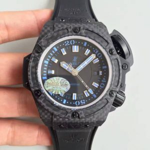 Replica Hublot King Power Musee Oceanographic 731.QX.1190.GR V6 Factory Black Dial