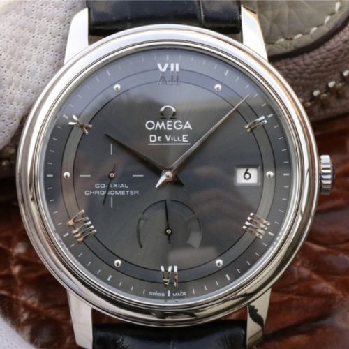 Replica Omega De Ville Prestige 424.13.40.21.06.001 TW Factory Gray Dial