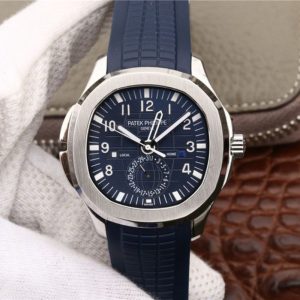 Patek Philippe Aquanaut Dual Time 5164A-001 MP Factory Blue Dial Replica Watch - UK Replica