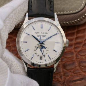 Replica Patek Philippe Complications Annual Calendar 5396G-011 KM Factory White Dial