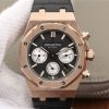 Replica Audemars Piguet Royal Oak Chronograph 26331OR.OO.1220OR OM Factory Black Dial