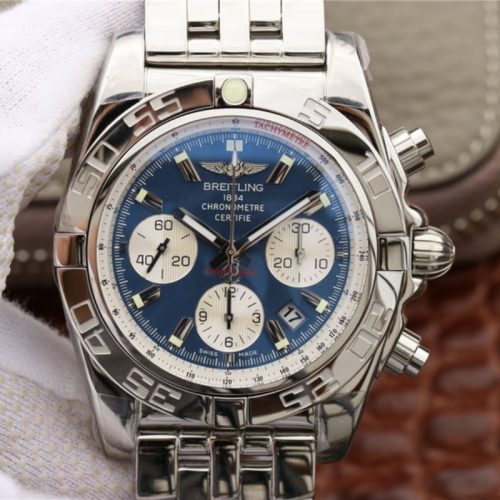 Replica Breitling Chronomat 44MM AB011012/C788/435X/A20BA.1 GF Factory Blue Dial