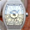 Replica Franck Muller Vanguard V45.SC.DT.D.NBR.CD.5N.NR Silver Dial