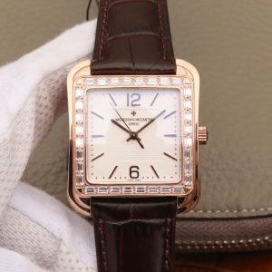 Replica Vacheron Constantin Historiques Toledo 1951 86300/000R-9826 GS Factory 18K Rose Gold Silver Dial