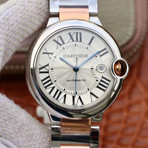 Replica Ballon Bleu De Cartier 42mm W69009Z3 V6 Factory White Dial