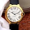 Replica Ballon Bleu De Cartier 42mm W6900551 V9 Factory Silver Dial