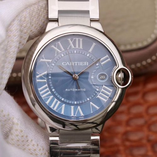 Replica Ballon Bleu De Cartier 42MM WSBB0025 V9 Factory Blue Dial